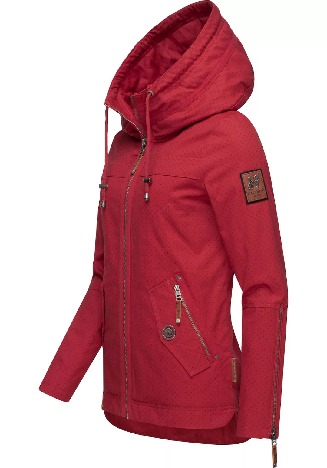 Navahoo Outdoorjacke Wekoo moderner Damen Übergangsparka aus Baumwolle mit günstig online kaufen