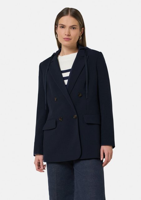 comma casual identity Blusenblazer Doppelreihiger Blazer mit abnehmbarer Ka günstig online kaufen