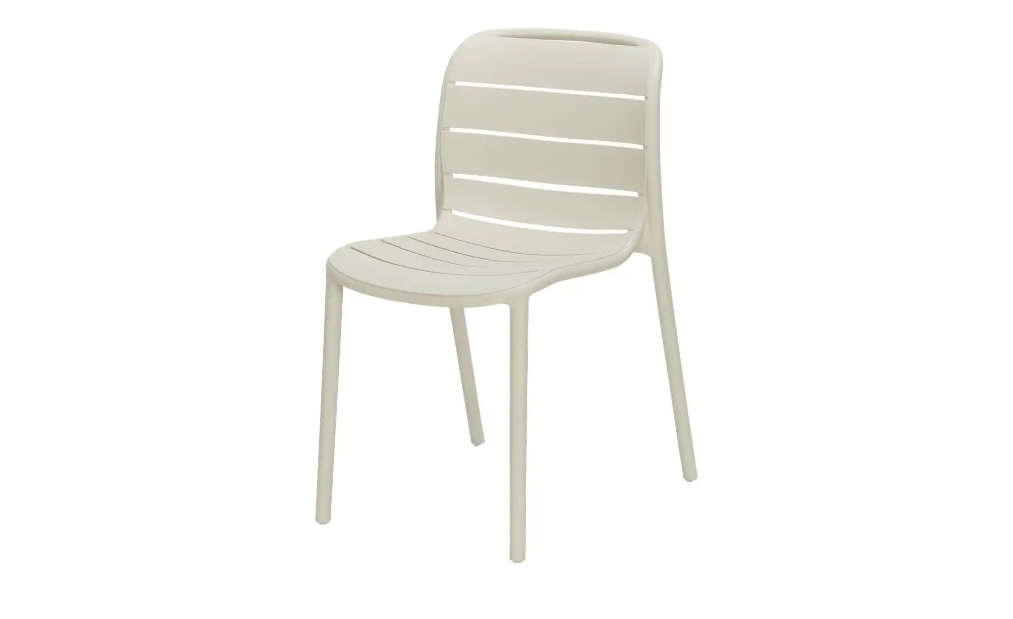 Stapelstuhl  Cervo ¦ beige ¦ Maße (cm): B: 43 H: 80,5 T: 56.5 Garten > Gart günstig online kaufen