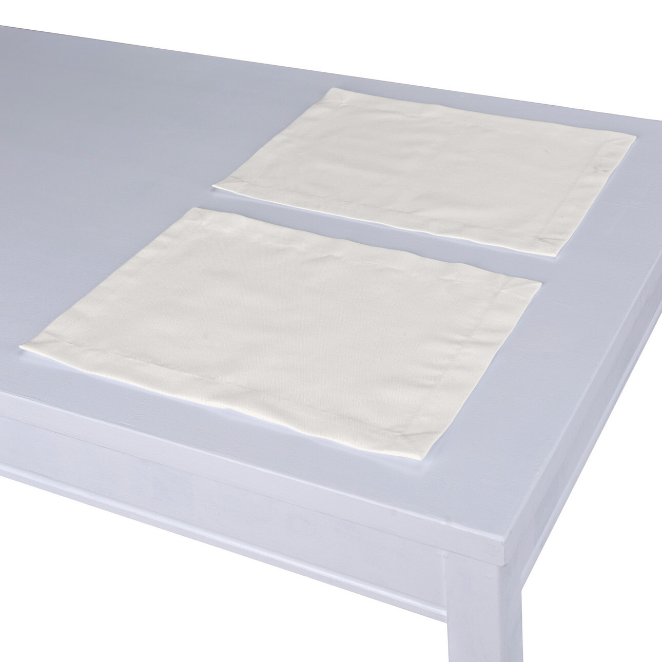 Tischset 2 Stck., weiss, 30 x 40 cm, Cotton Panama (702-49) günstig online kaufen