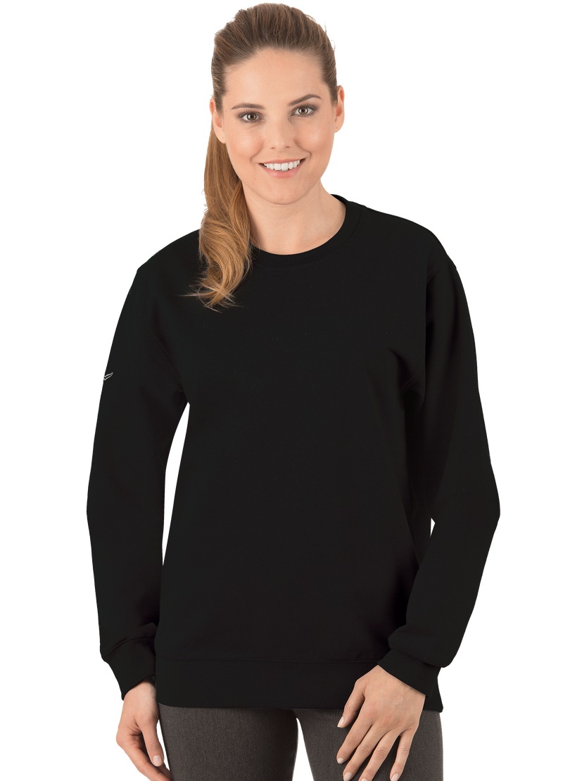 Trigema Sweatshirt "TRIGEMA Sweatshirt aus Biobaumwolle" günstig online kaufen