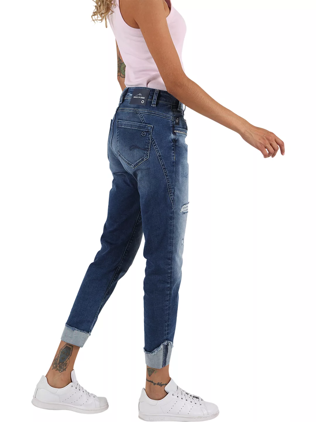 M.O.D. Damen Jeans RITA - Regular Fit - Blau - Rest Blue günstig online kaufen