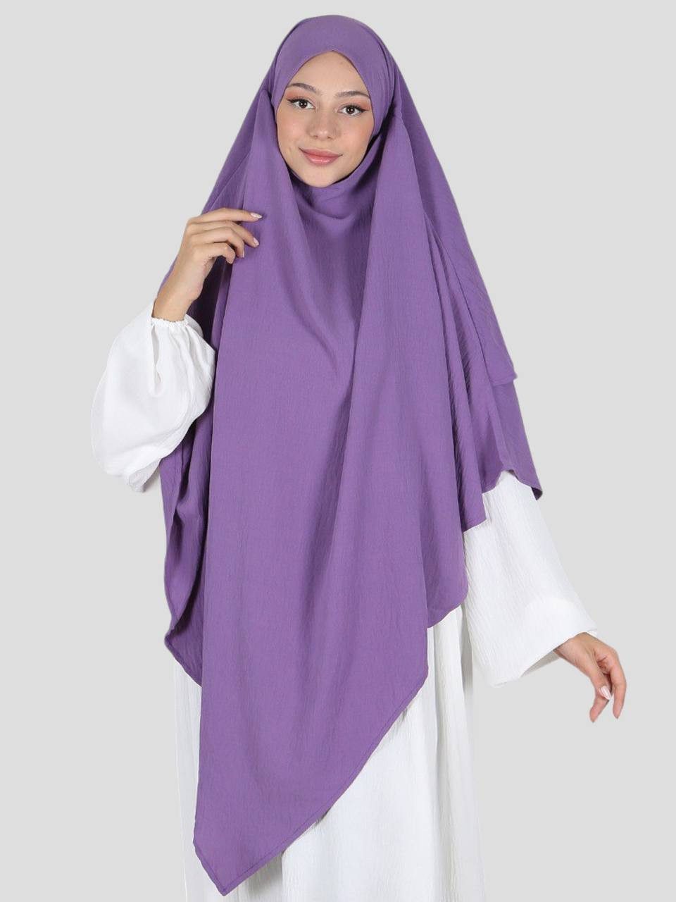 Aymasal Kopftuch Zweilagiger Khimar Aqsa Jazz günstig online kaufen