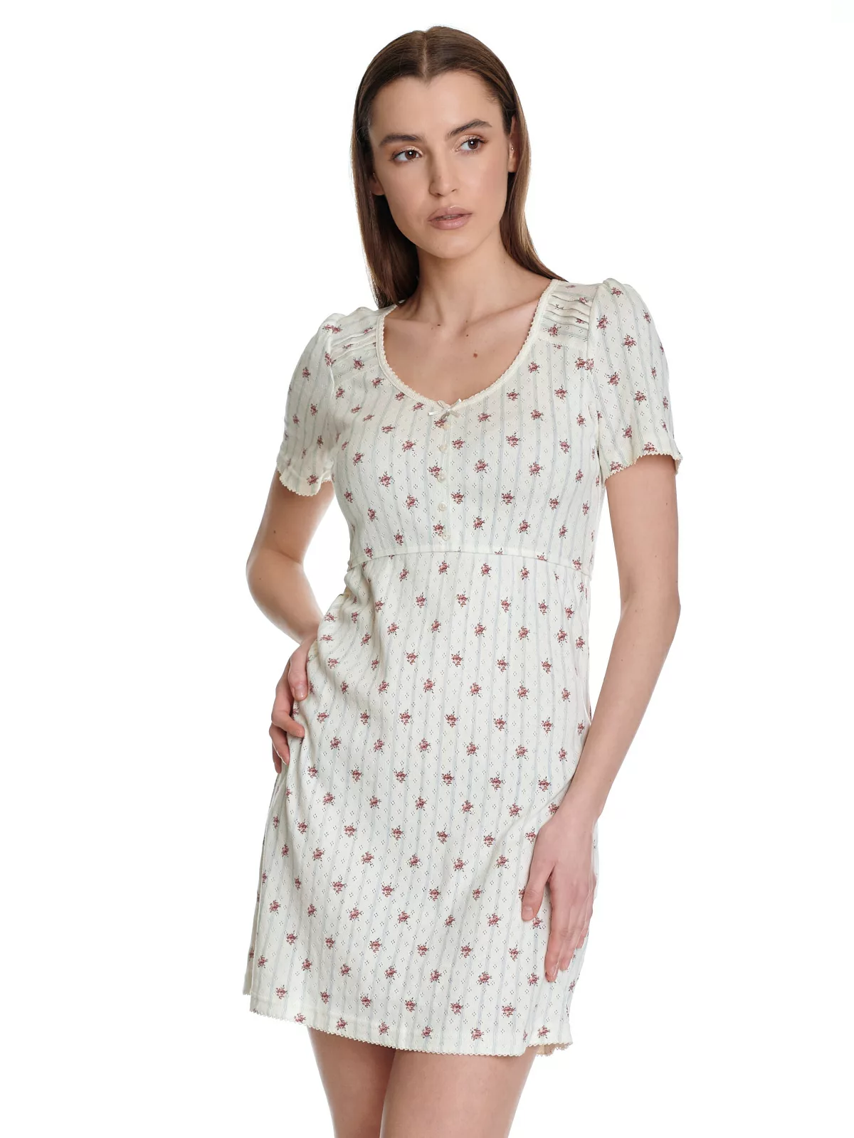 Vive Maria Petite Fleur Damen Nachthemd creme/allover günstig online kaufen