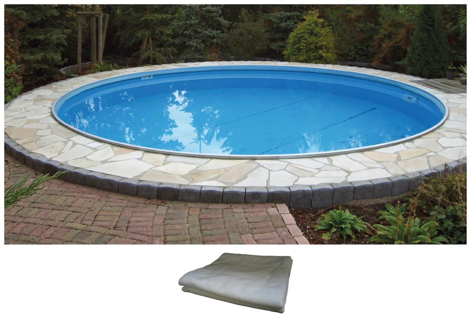 my POOL BWT Rundpool "HOLIDAY", (Komplett-Set, 6 tlg.), Höhe 150 cm, in ver günstig online kaufen