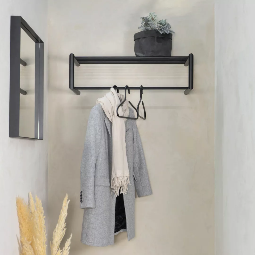 Spinder Design Garderobenleiste "SMOOTH", (1 St.), Schlichter Wandgarderobe günstig online kaufen