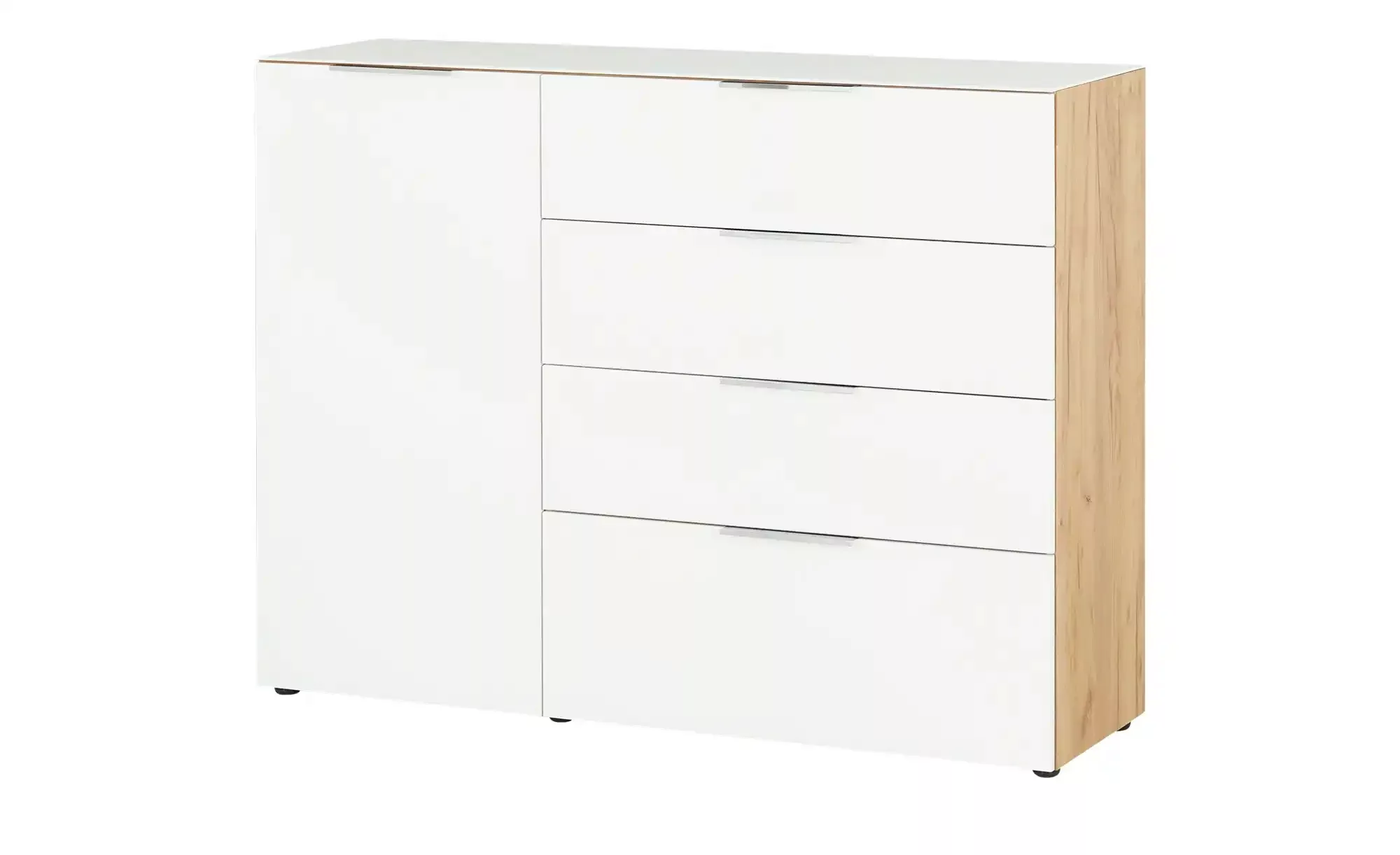 GERMANIA Sideboard "Oakland", in 2 Breiten, Fronten und Oberboden mit Glasa günstig online kaufen