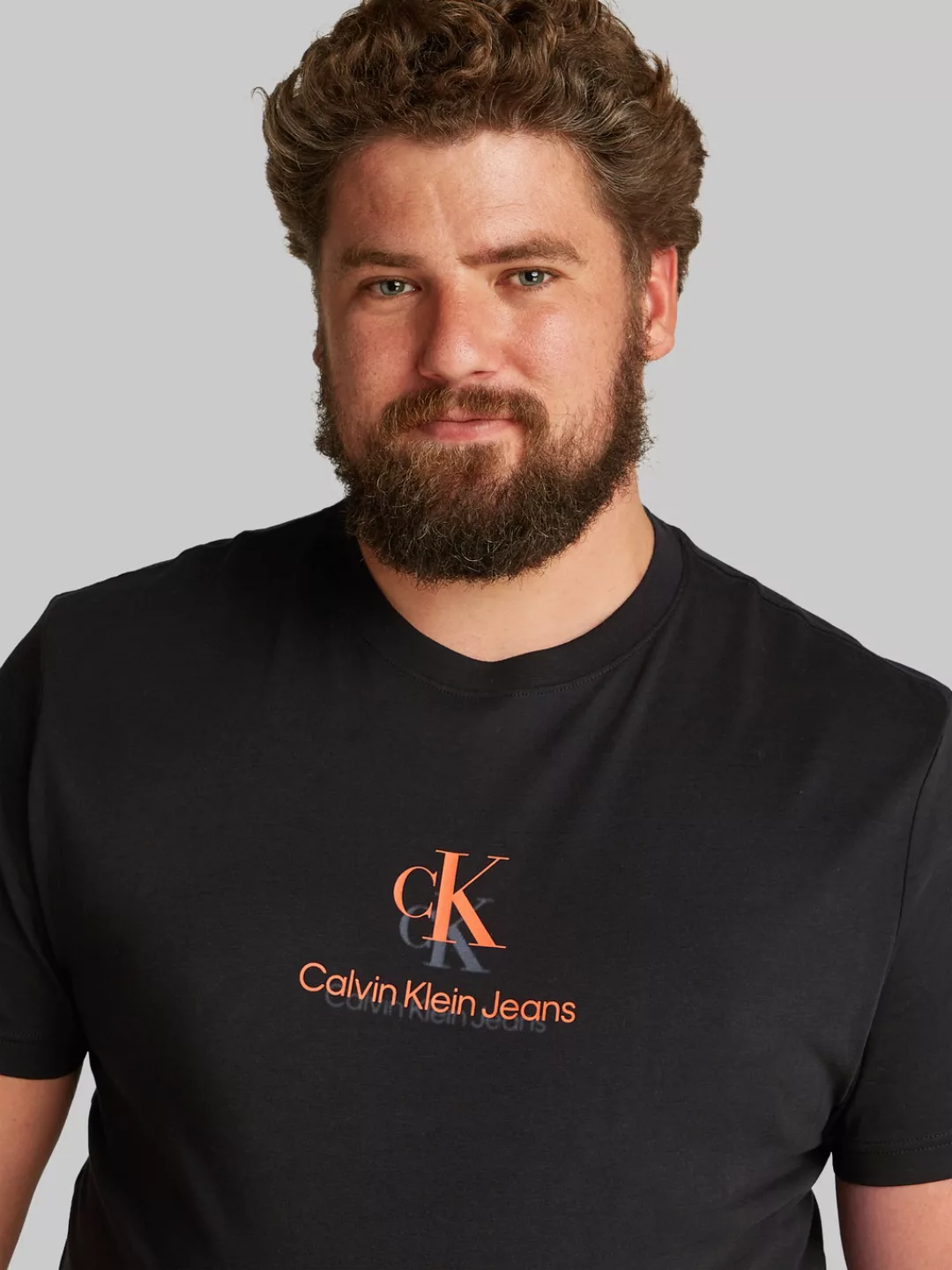 Calvin Klein Jeans Plus T-Shirt "PLUS SHADOW LOGO TEE", in großen Größen günstig online kaufen