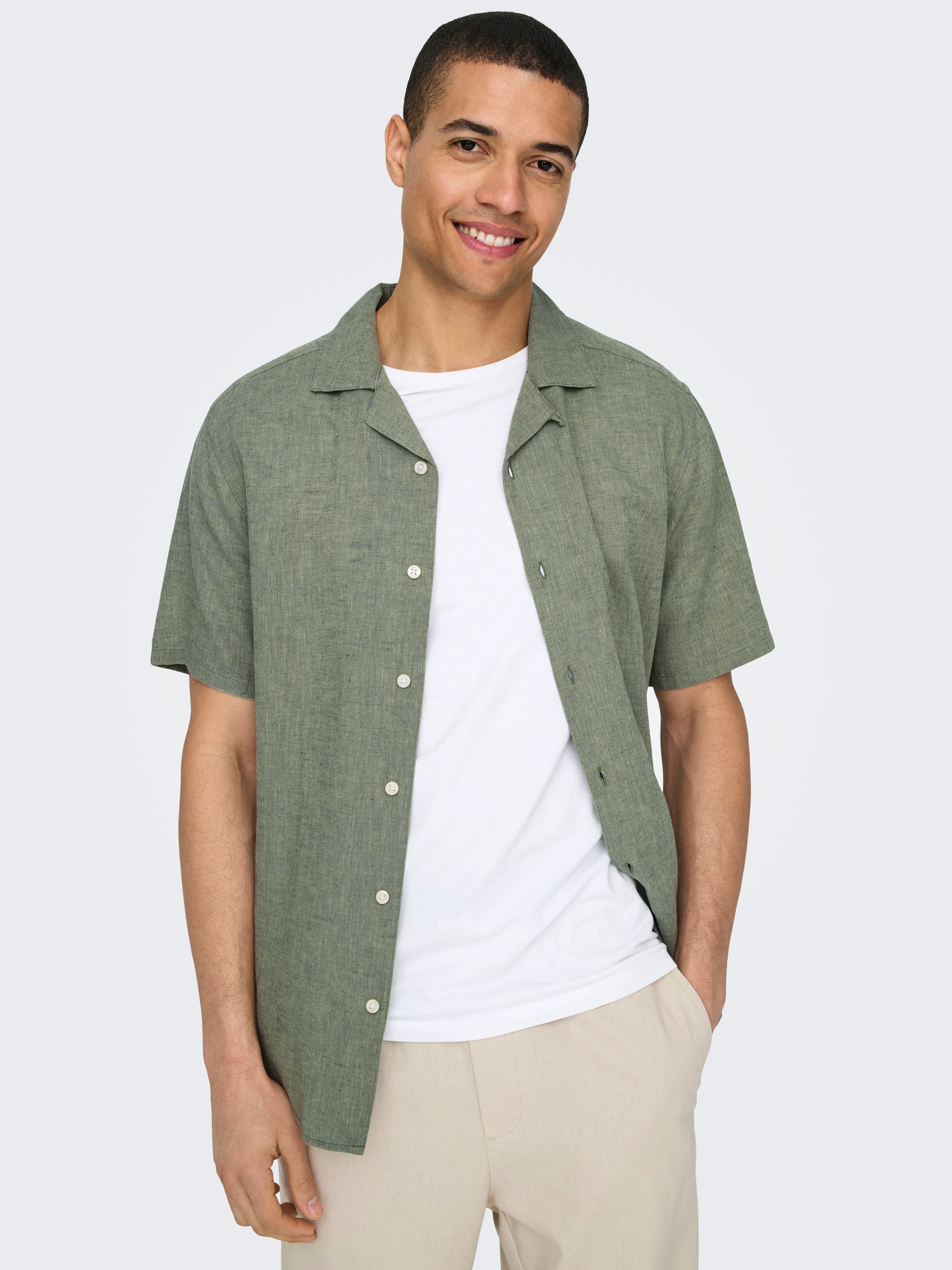 ONLY & SONS Kurzarmhemd ONSCAIDEN SS günstig online kaufen