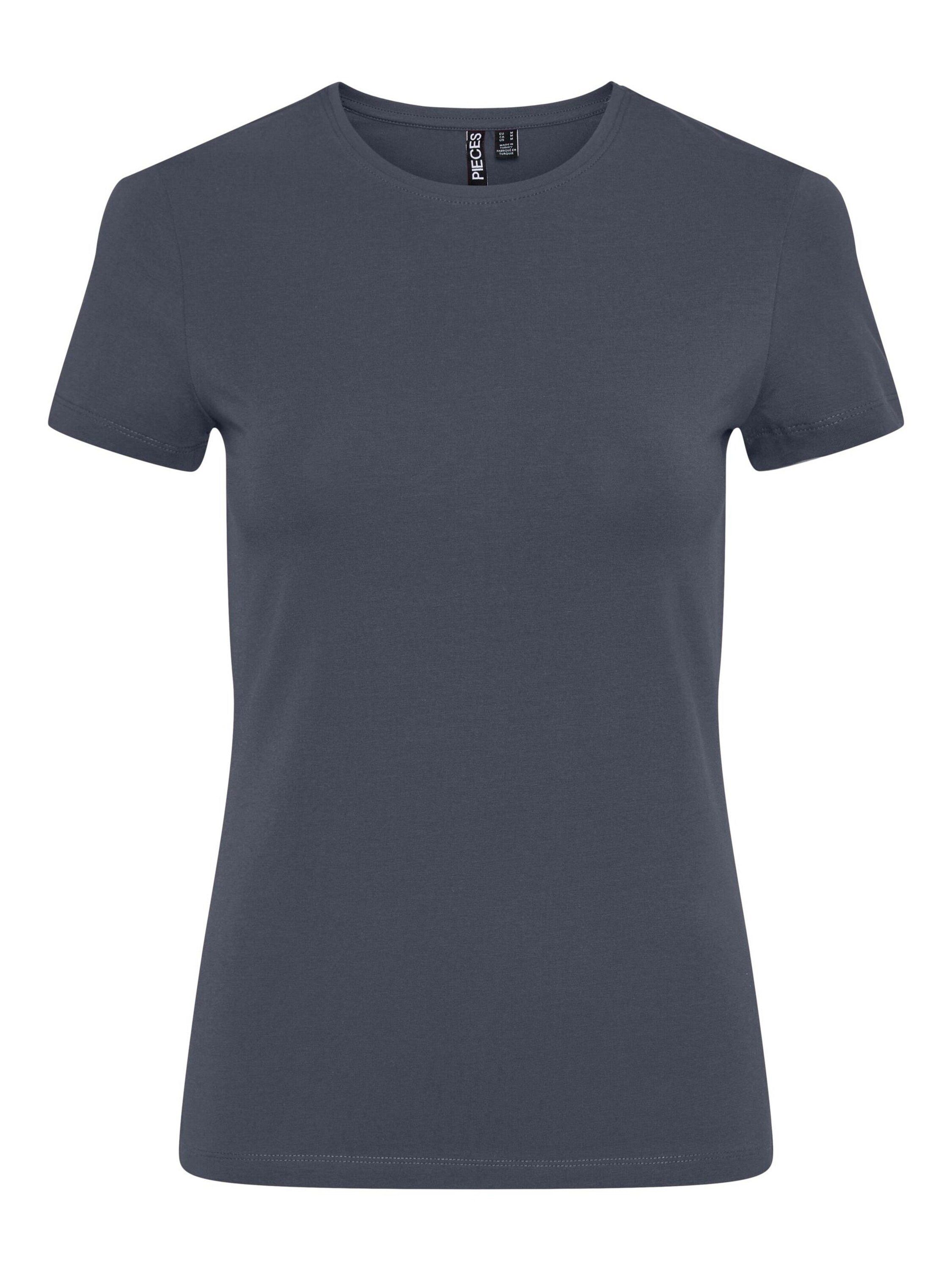 pieces Rundhalsshirt PCRIA SS SOLID TEE günstig online kaufen