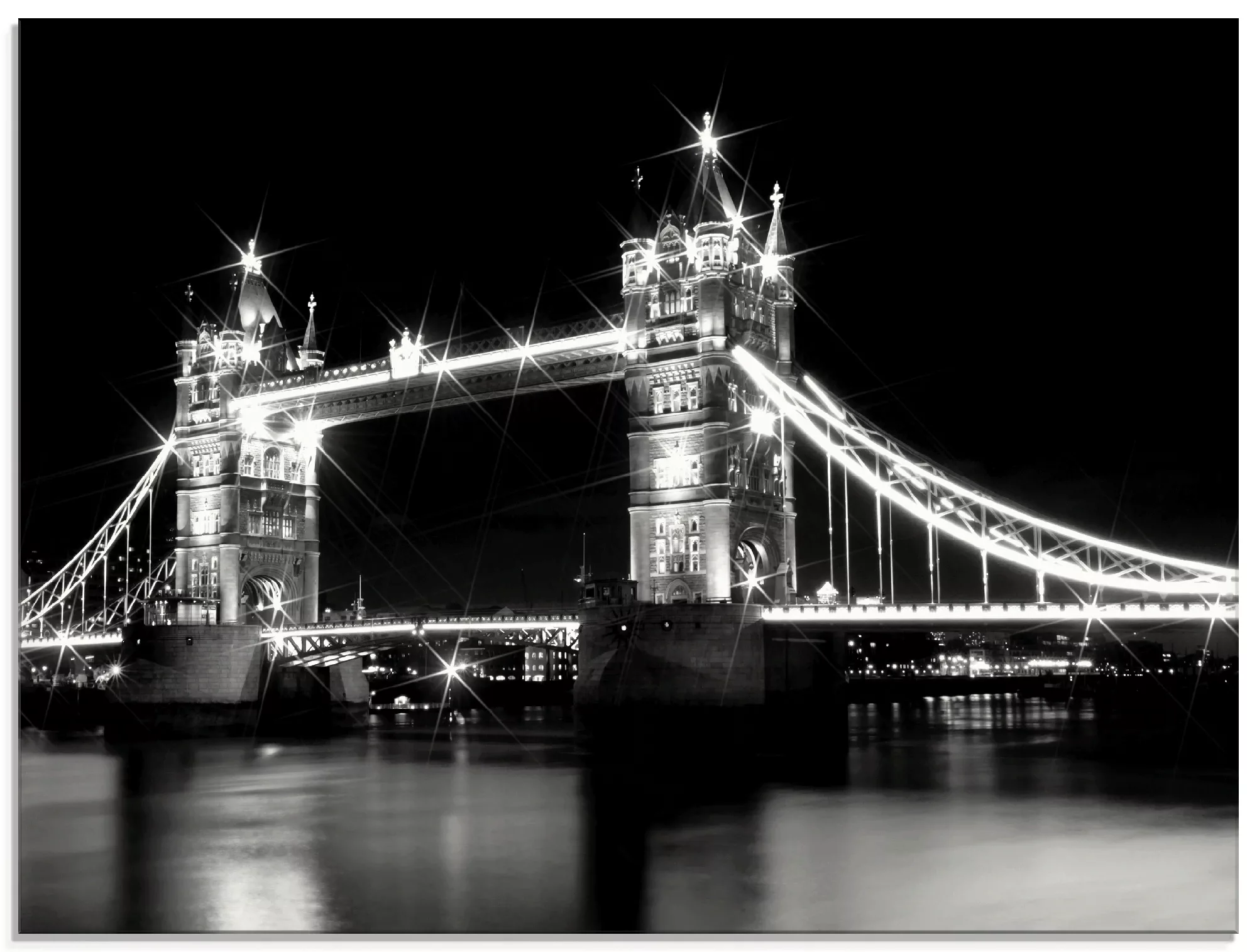 Artland Glasbild "Tower Bridge London", Brücken, (1 St.), in verschiedenen günstig online kaufen