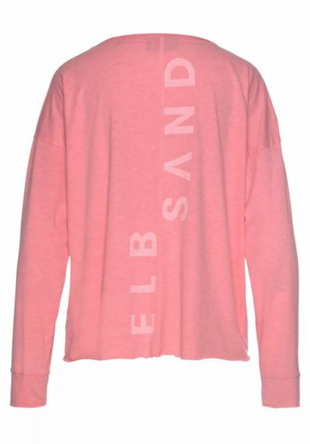 Elbsand Langarmshirt "Eltje", mit Logodruck hinten, Longsleeve aus Baumwoll günstig online kaufen