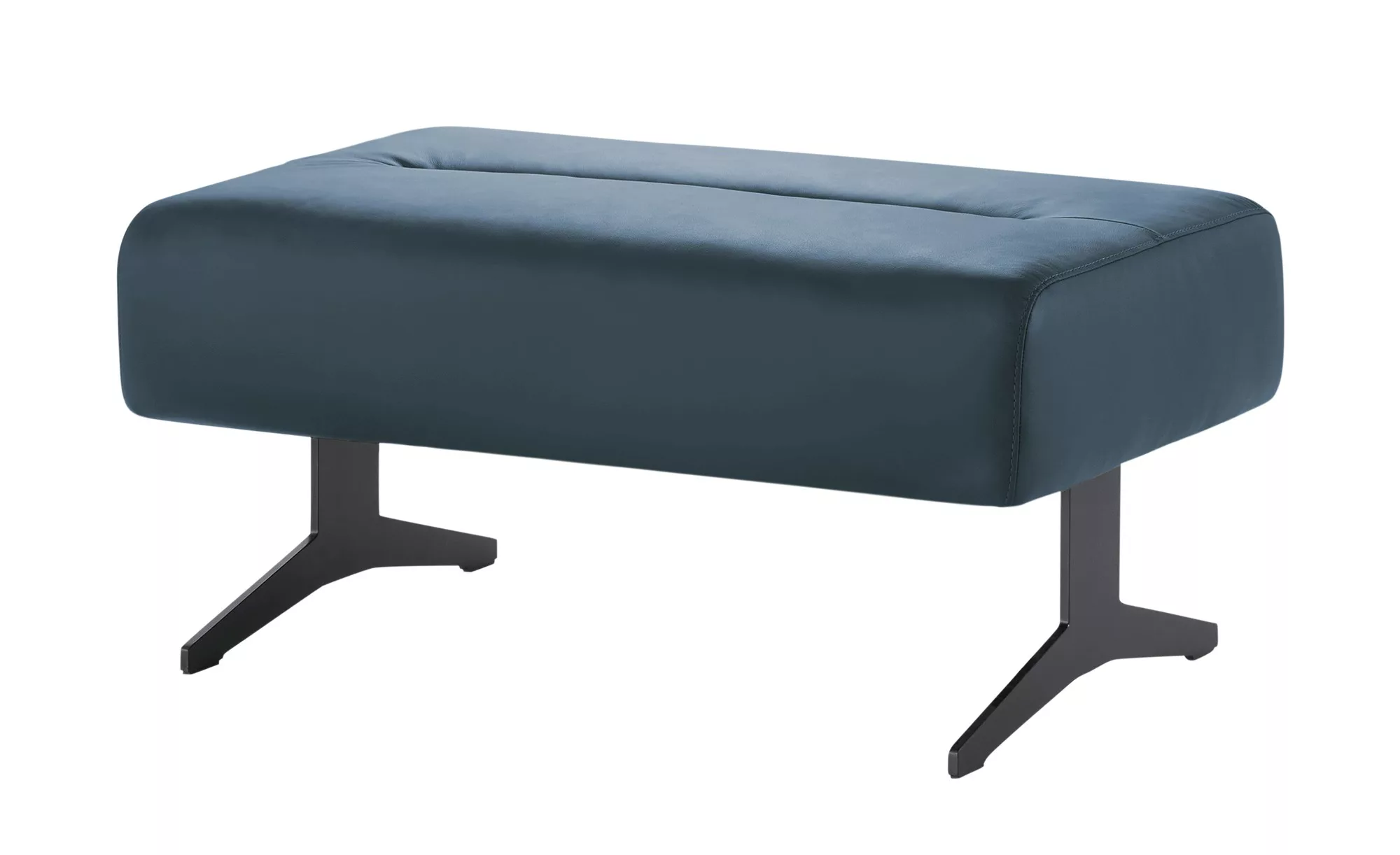 Stressless Hocker aus Leder  Stella ¦ blau ¦ Maße (cm): B: 90 H: 44 T: 57.0 günstig online kaufen