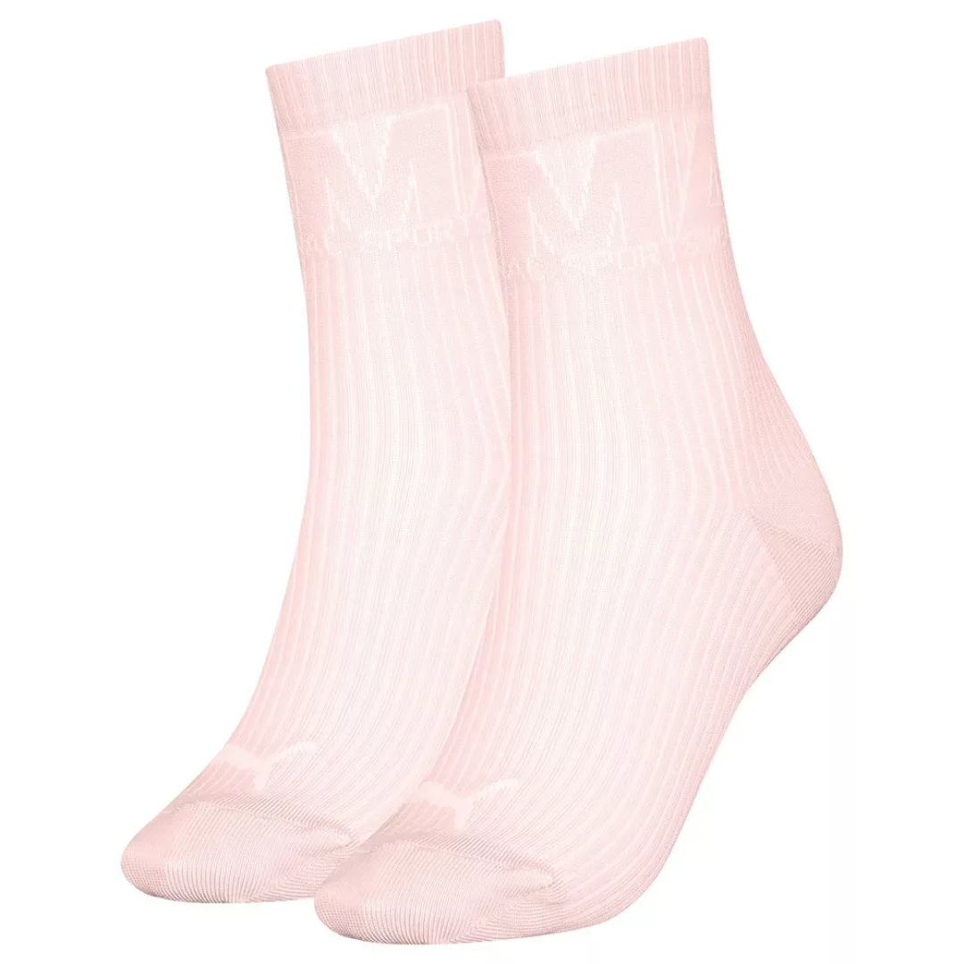Puma Outline Logo Short Socken 2 Paare EU 39-42 Pink Combo günstig online kaufen