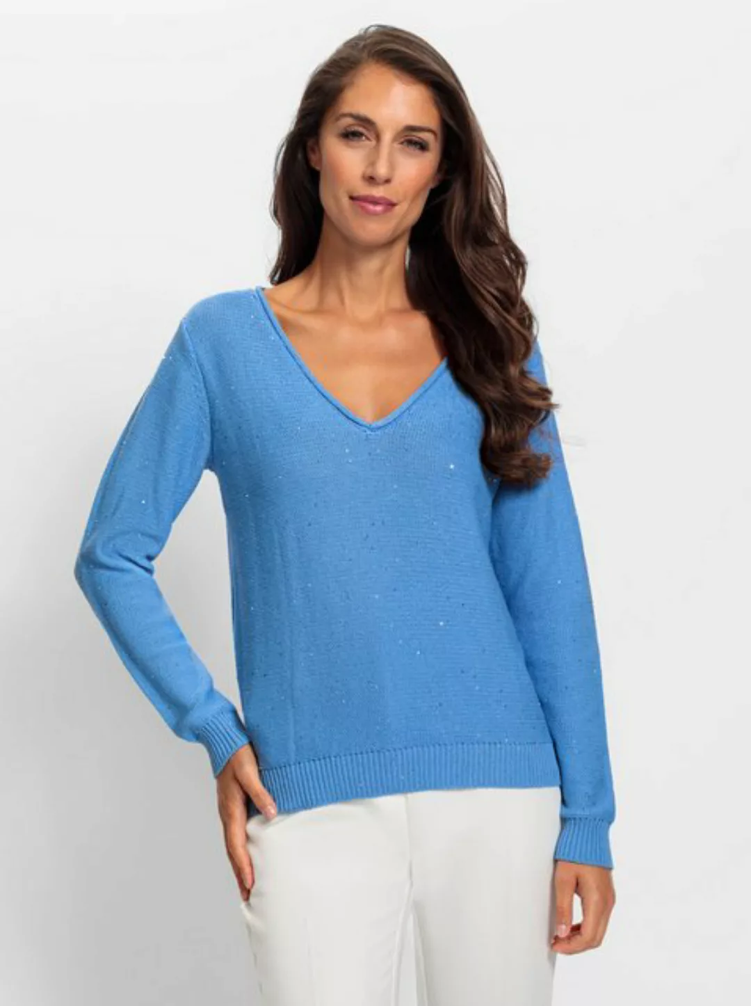 heine Strickpullover Baumwollpullover günstig online kaufen