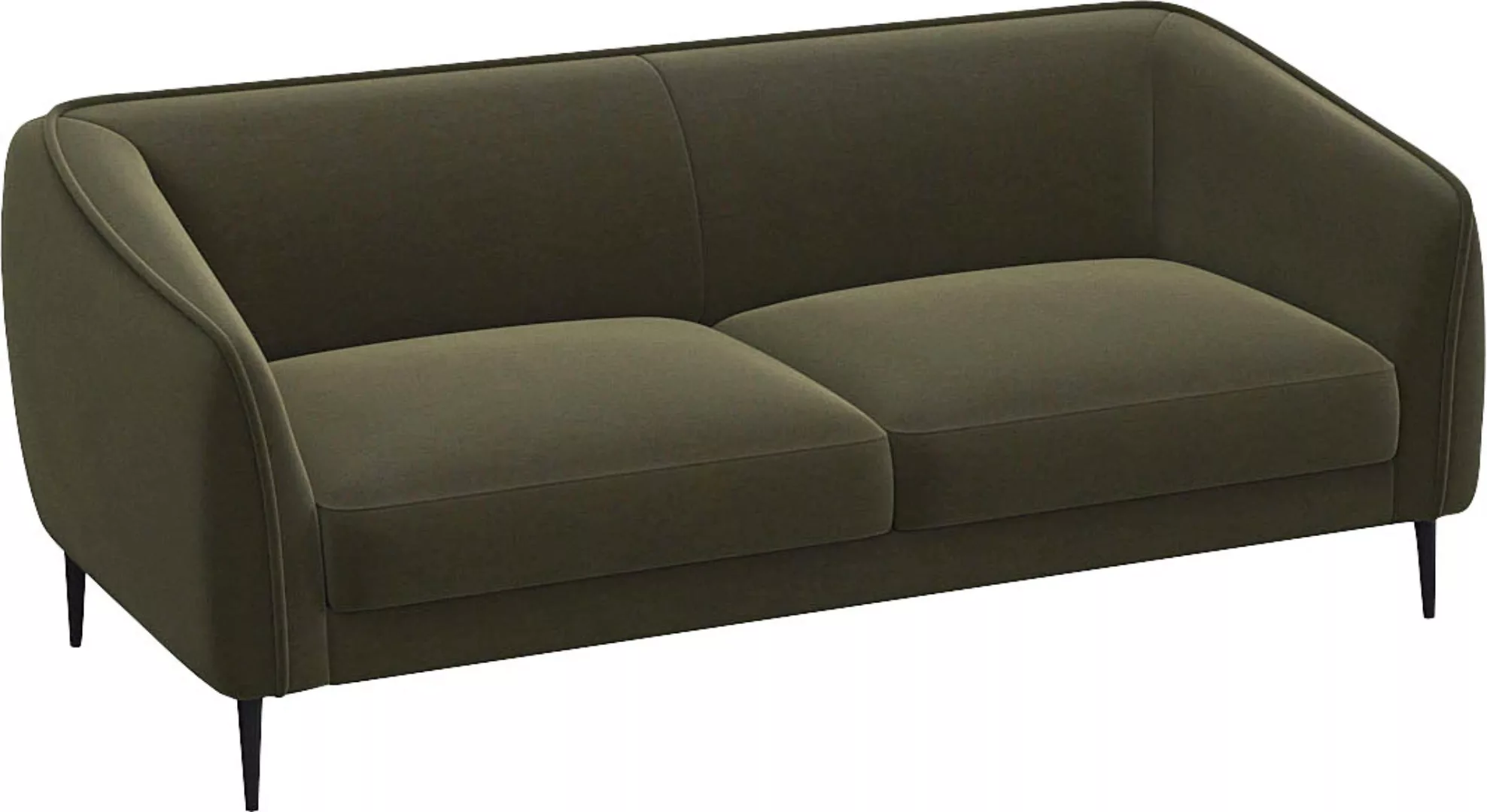 FLEXLUX 2,5-Sitzer »Belle Designsofa, Couch,«, Skandinavisches Design, In h günstig online kaufen