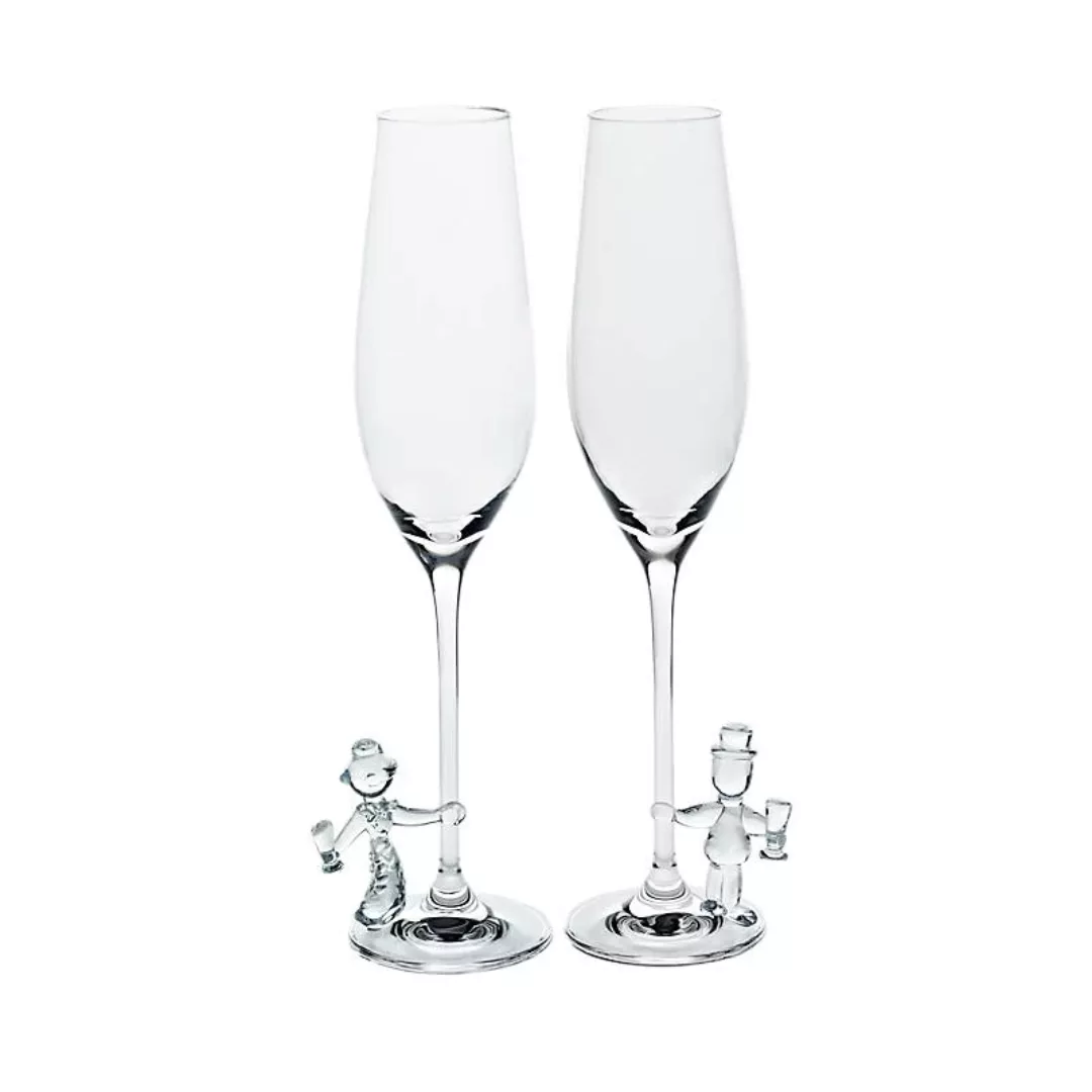 Sektglas Braut & Bräutigam Hochzeitsglas 2er-Set günstig online kaufen