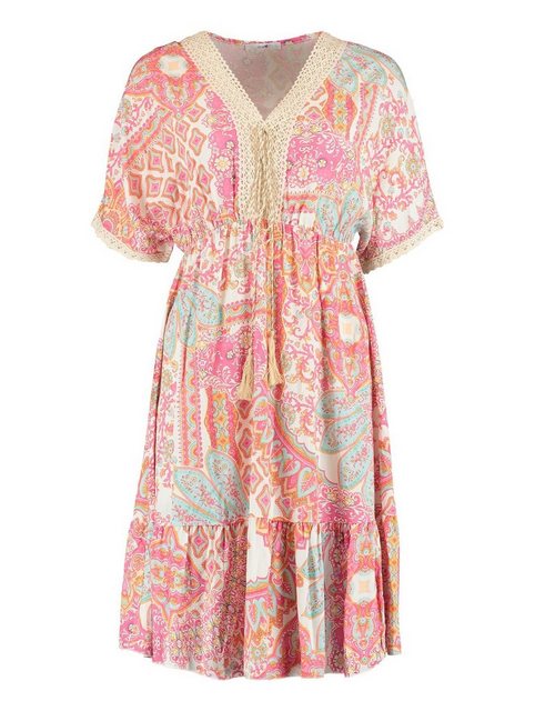 HaILY’S Sommerkleid SH V DR Si44ona sommerlich bunter Print günstig online kaufen