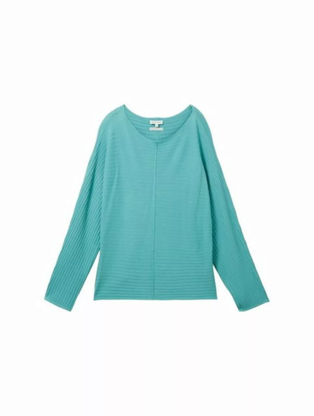 Tom Tailor Damen Pullover STRUCTURED BATWING - Regular Fit günstig online kaufen