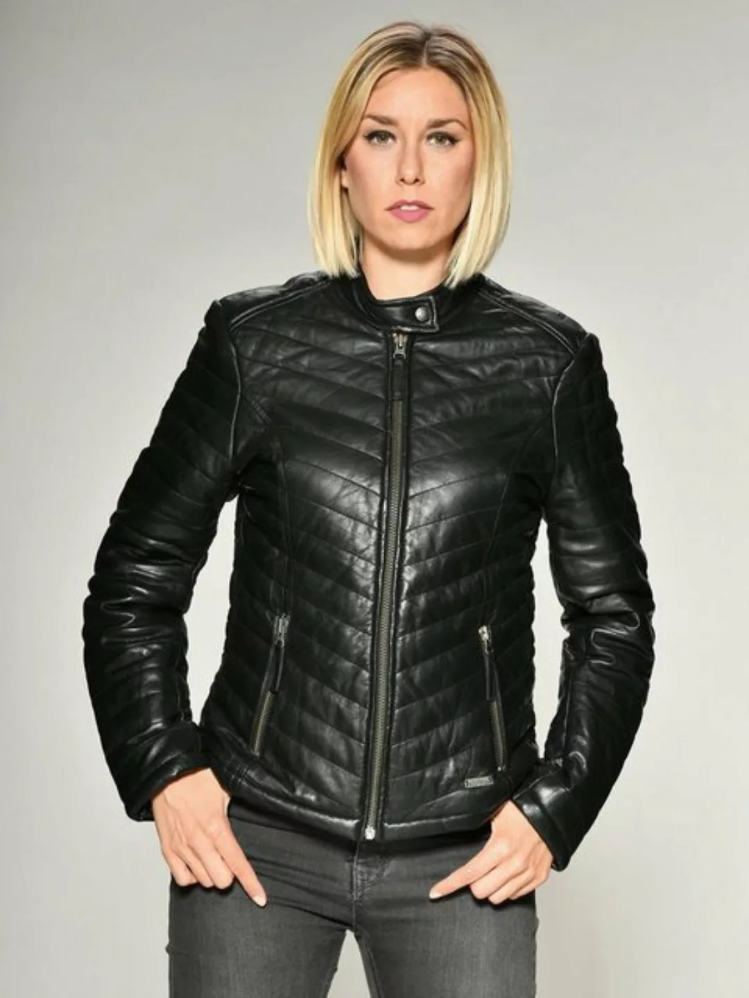 MUSTANG Lederjacke "Henrietta" günstig online kaufen