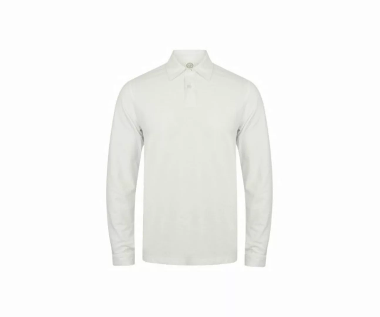 SF Men Langarm-Poloshirt Poloshirt Pique Langarm Polohemd Shirt günstig online kaufen