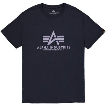 Alpha Industries  T-Shirts & Poloshirts Basic T-Shirt BL - rep.blue günstig online kaufen