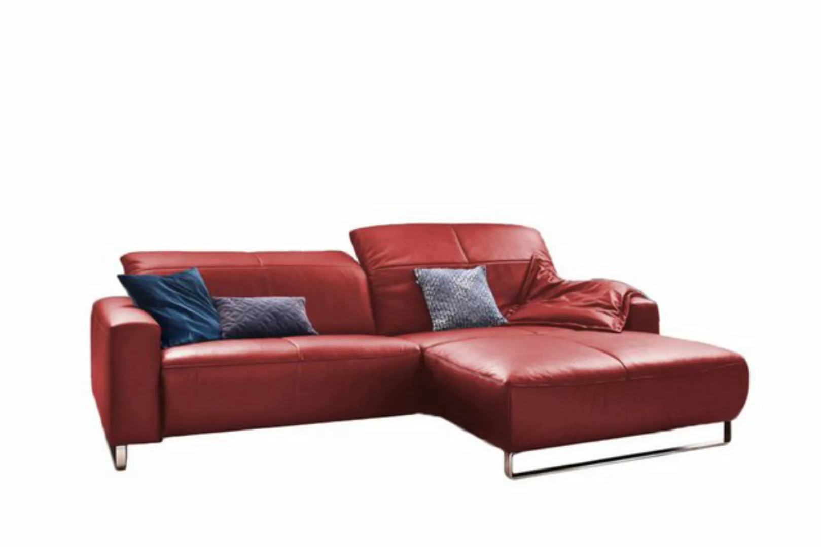 KAWOLA Ecksofa YORK, Couch L-Form rechts oder links, mit oder ohne Sitztief günstig online kaufen