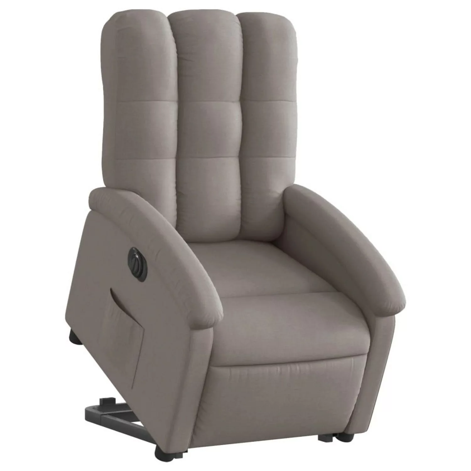 vidaXL Relaxsessel mit Aufstehhilfe Elektrisch Taupe Stoff Modell 5 günstig online kaufen