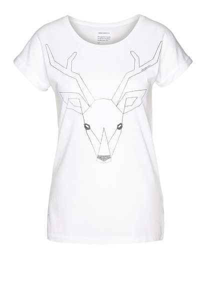 Livaa Oh Deer! - Damen T-shirt Aus Bio-baumwolle günstig online kaufen