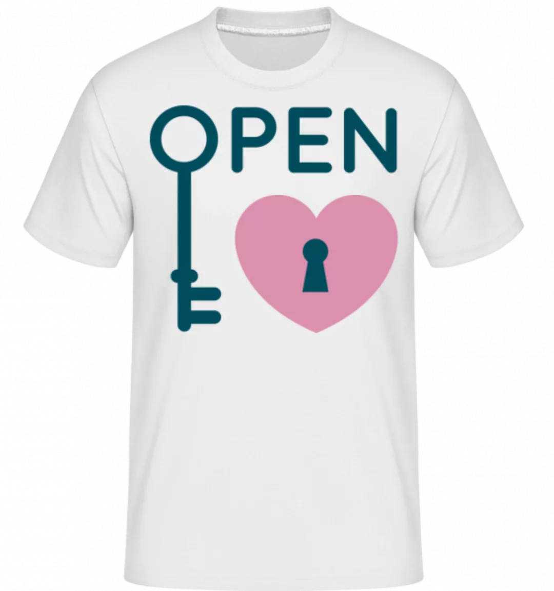 Open Heart · Shirtinator Männer T-Shirt günstig online kaufen
