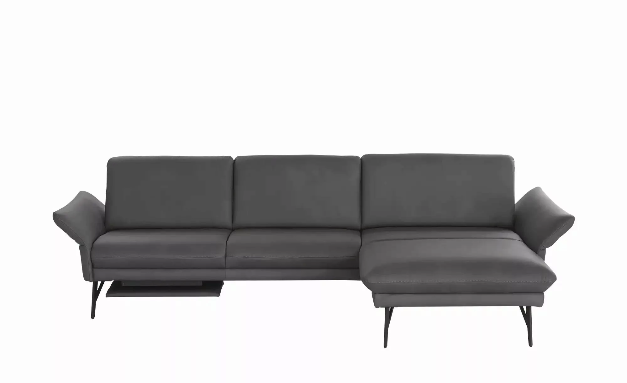 himolla Ecksofa Echtleder 1928 ¦ schwarz ¦ Maße (cm): B: 296 H: 85 T: 175.0 günstig online kaufen