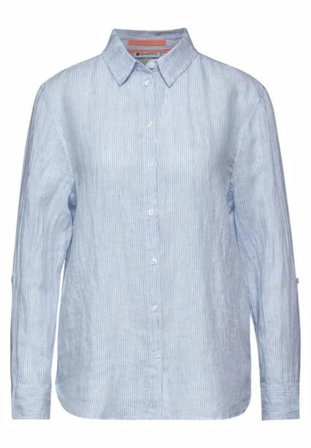 STREET ONE Blusenshirt LS_fine striped buttoned shirt günstig online kaufen