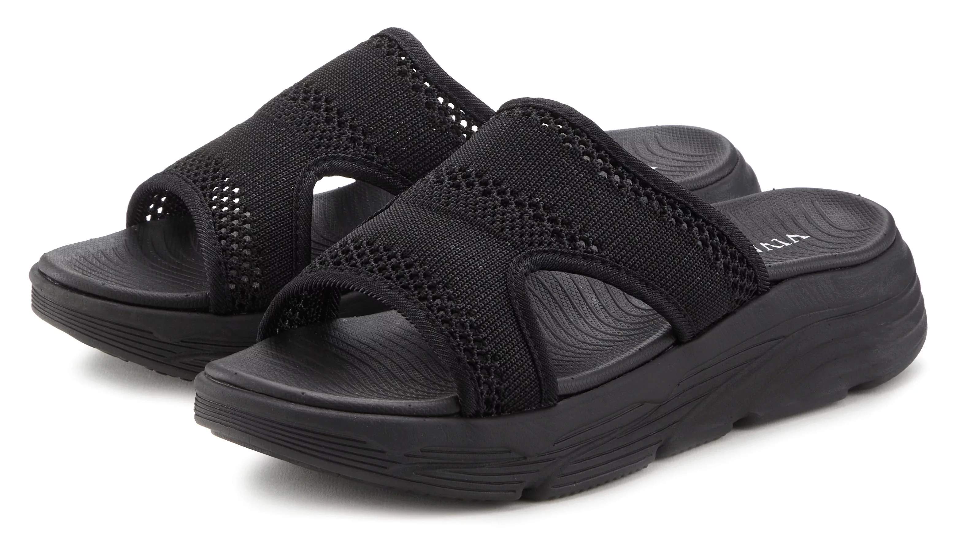 Vivance Pantolette, Mules, Sandale, offener Schuh mit modischer Chunky-Sohl günstig online kaufen