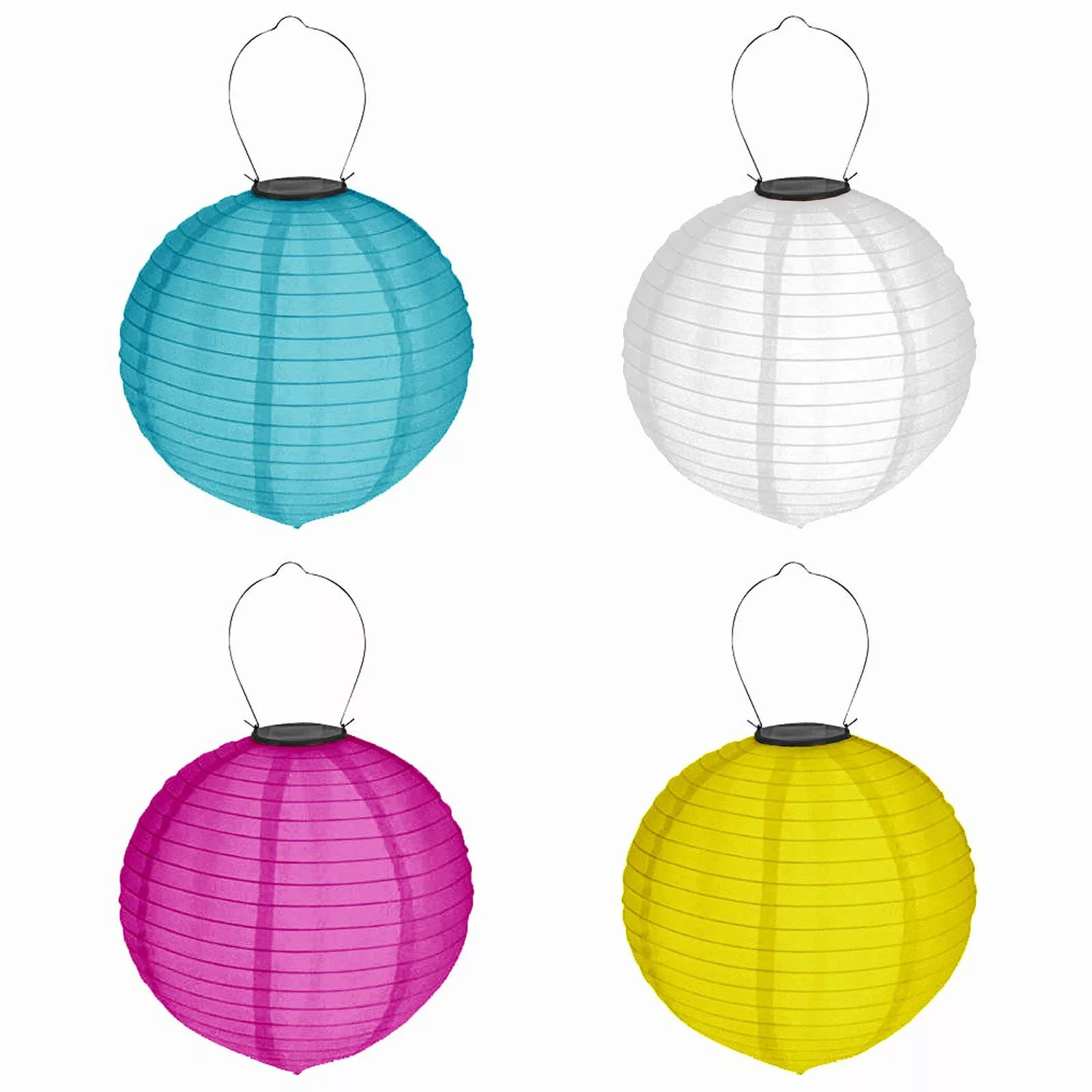 HAC24 LED Lampion 4x Deko Lampenschirm günstig online kaufen