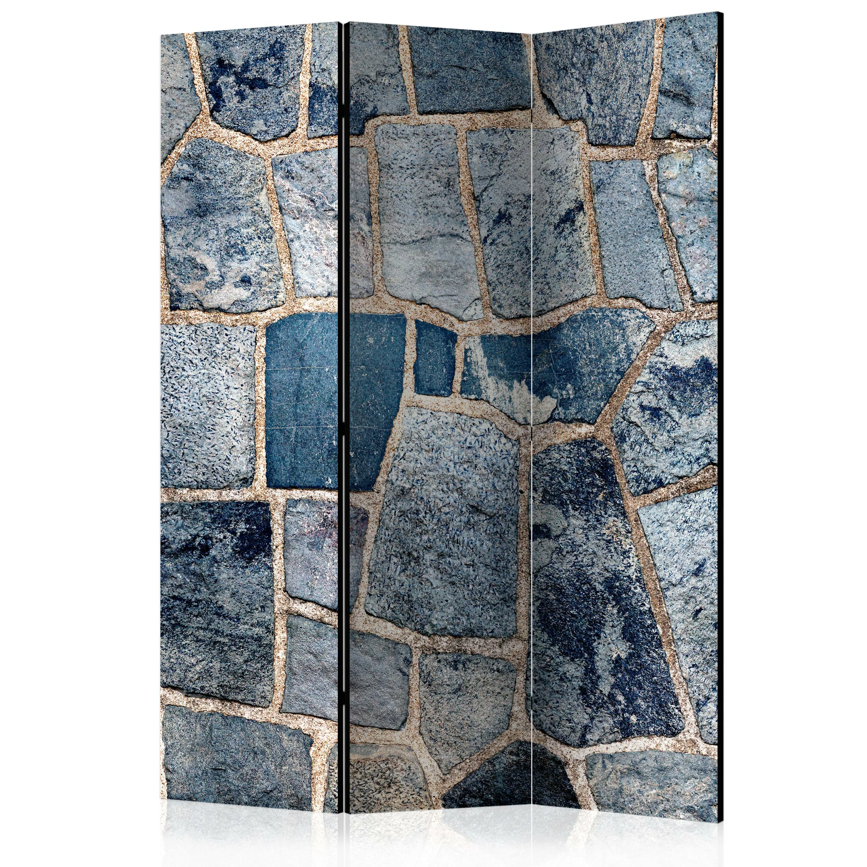 3-teiliges Paravent - Sapphire Stone [room Dividers] günstig online kaufen