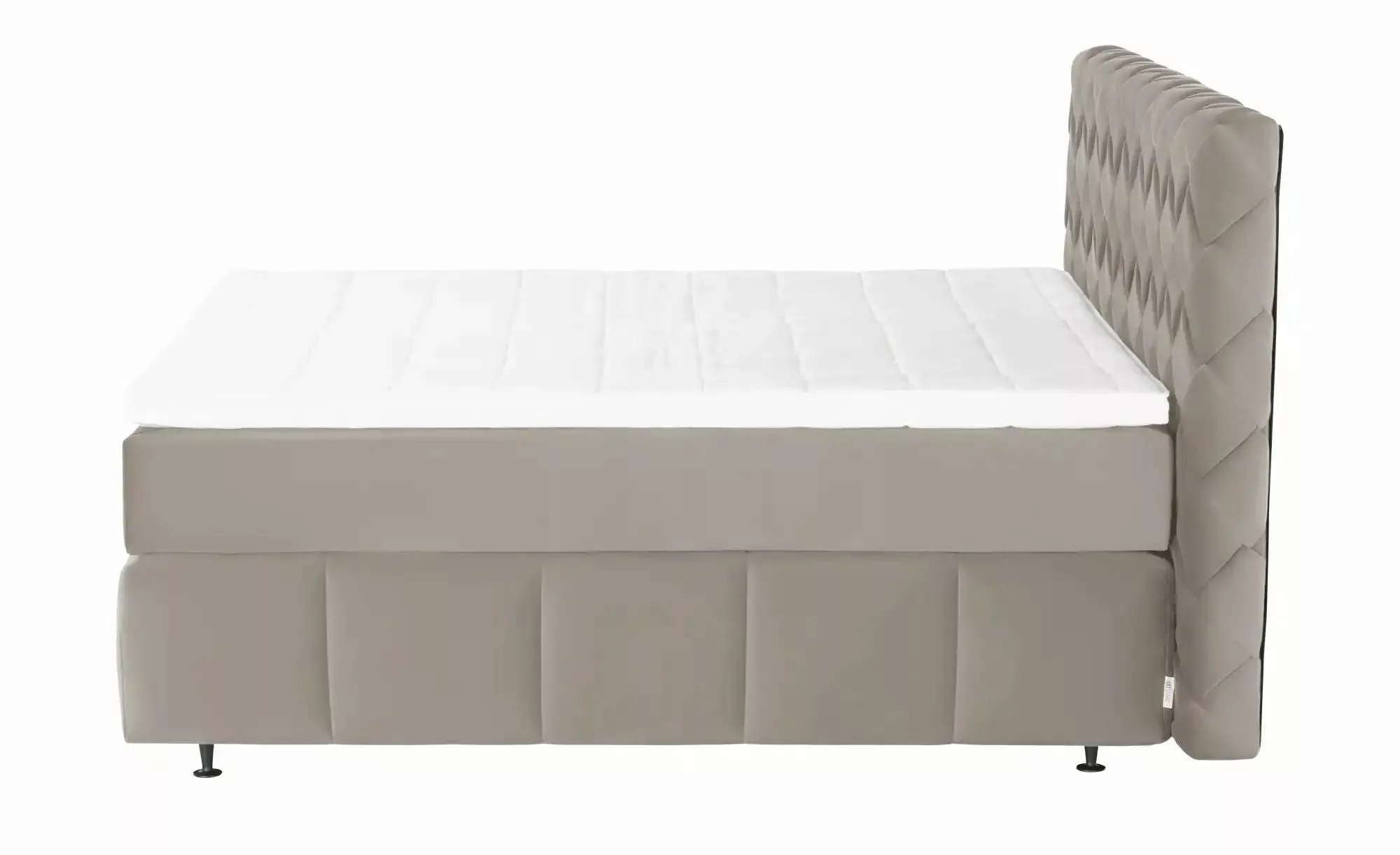 Jette Home Boxspringbett  Braid  ¦ beige ¦ Maße (cm): B: 182 H: 123 Betten günstig online kaufen