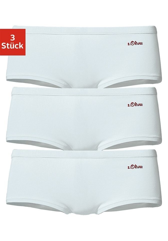 s.Oliver Hipster, (3er-Pack), aus elastischer Baumwoll-Qualität günstig online kaufen