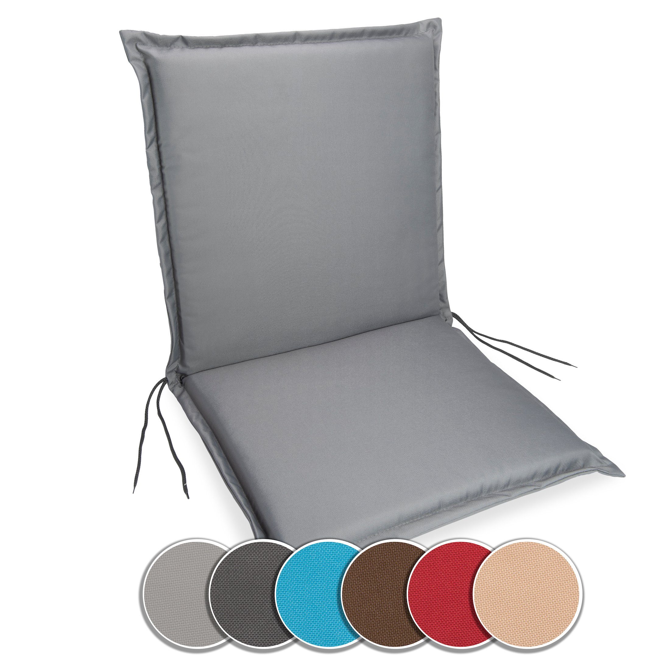 sunnypillow Liegenauflage Niedriglehner Auflage Gartenstuhlauflage, 100 günstig online kaufen