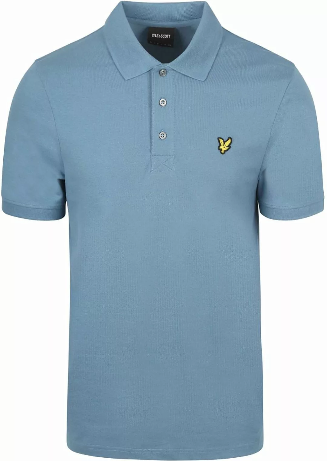 Lyle and Scott Poloshirt Ocean Sky - Größe M günstig online kaufen