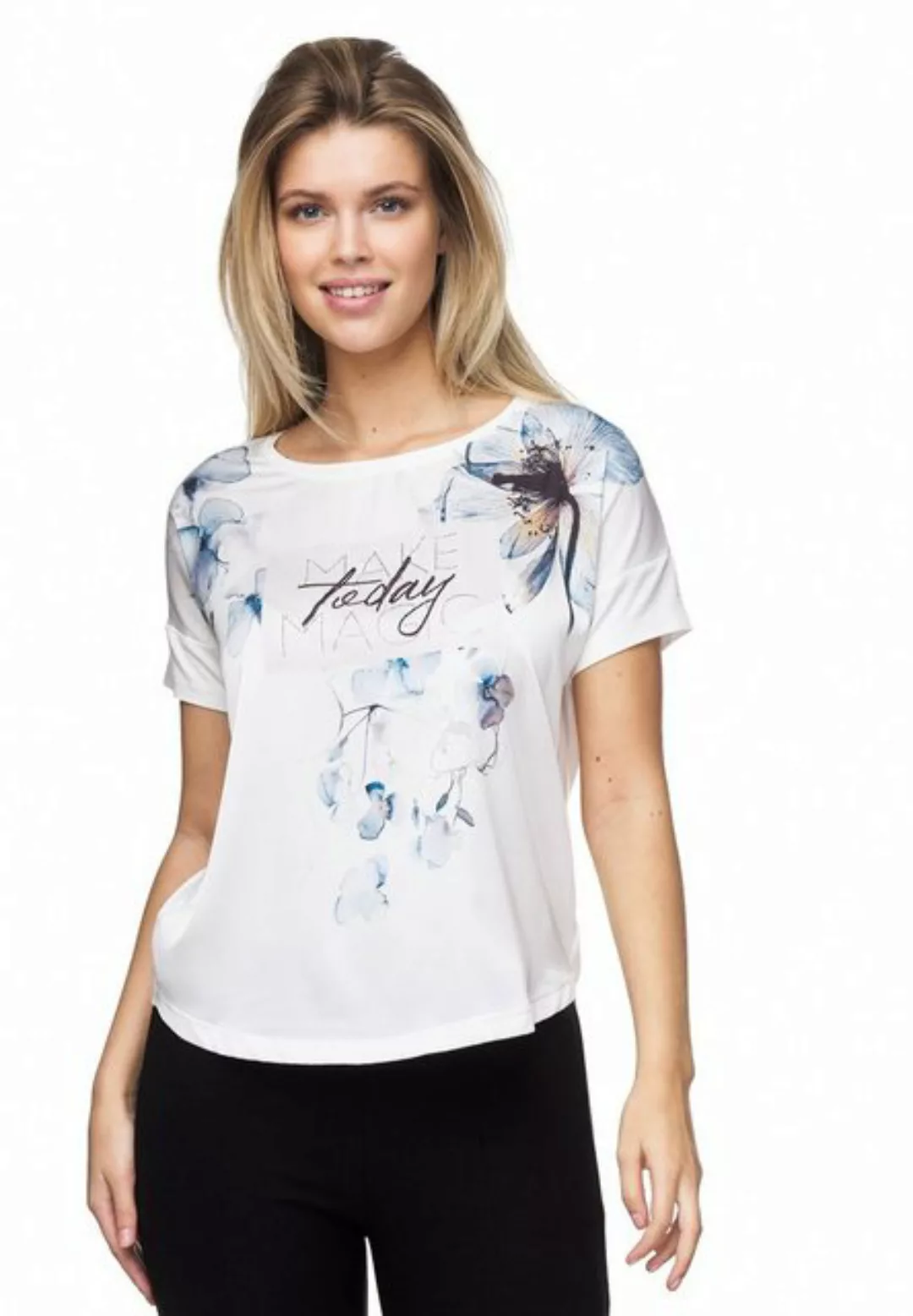 Decay T-Shirt mit tollem Blumen-Print günstig online kaufen