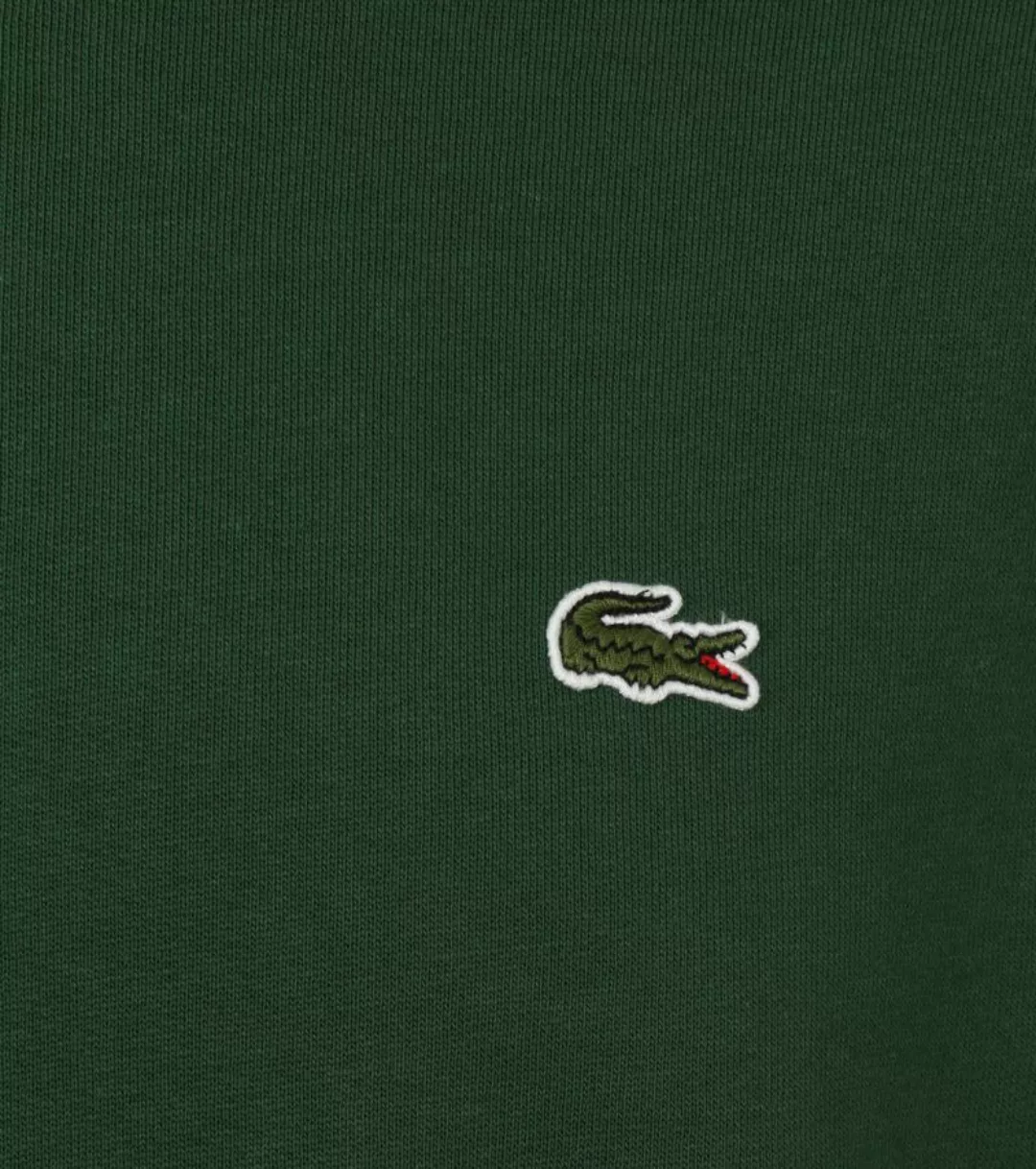 Lacoste Pullover O-Ausschnitt Grün - Größe L günstig online kaufen