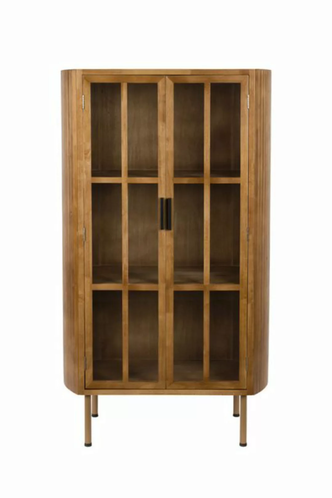 Vintagehaus Vitrine Retro Vitrine Schrank Yaz Oval Sprossenverglasung günstig online kaufen