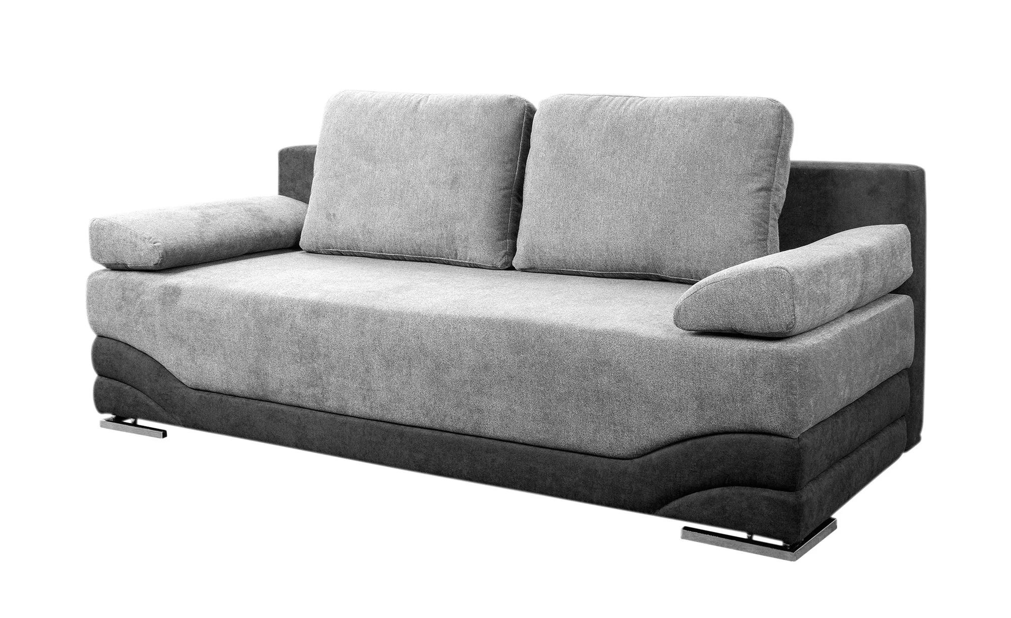 Doppelliegesofa  Venice ¦ grau ¦ Maße (cm): B: 202 H: 93 T: 97 Polstermöbel günstig online kaufen