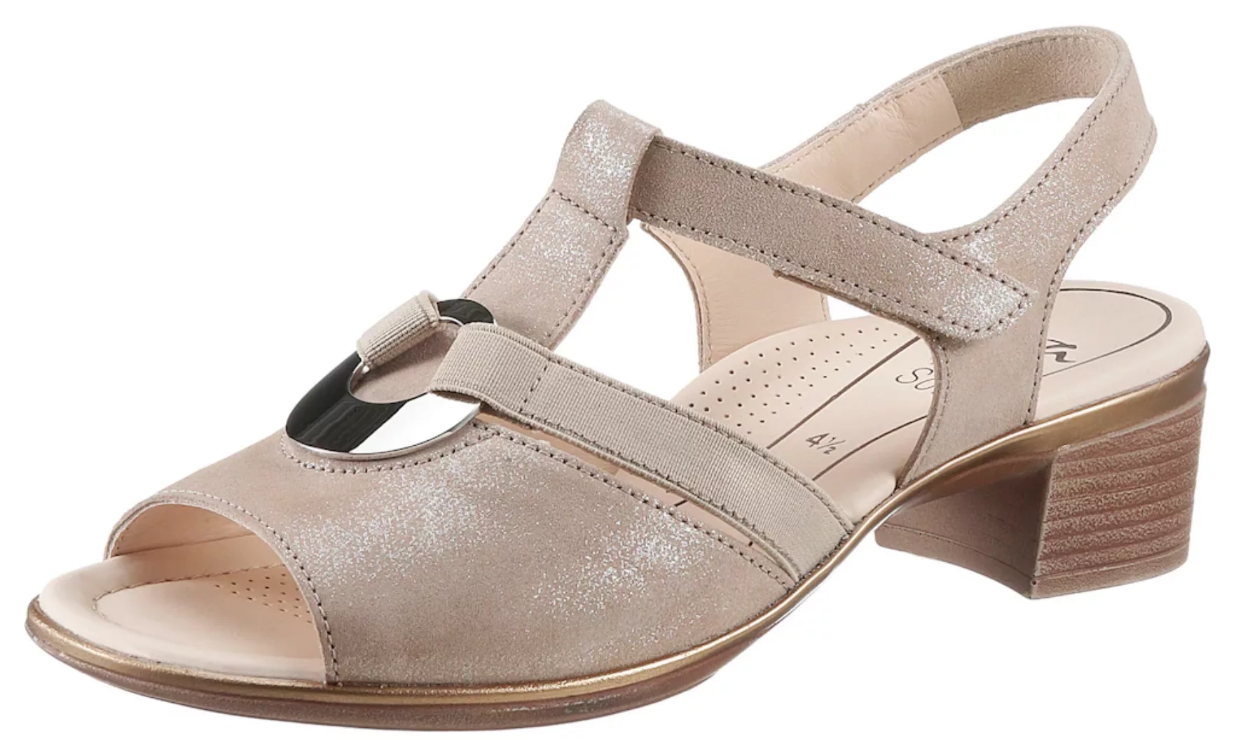 Ara Sandalette "LUGANO", Sommerschuh, Sandale, Blockabsatz, mit Gummizug un günstig online kaufen