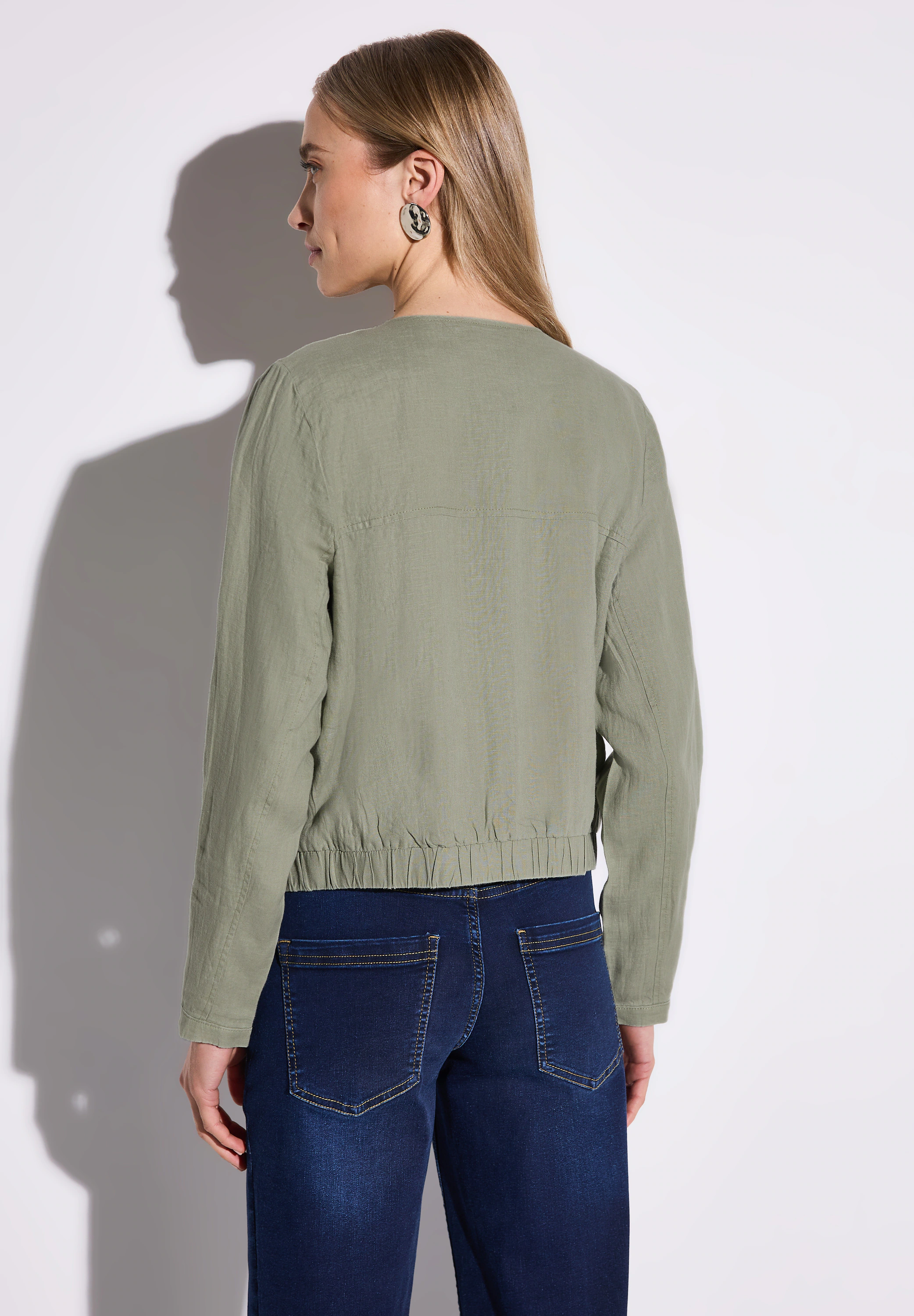 STREET ONE Blouson, ohne Kapuze, mit Rundhalsausschnitt günstig online kaufen