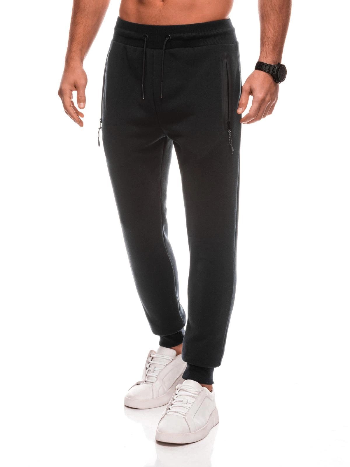 Edoti Sweathose Unifarbene BASIC-Sweathose für Herren günstig online kaufen