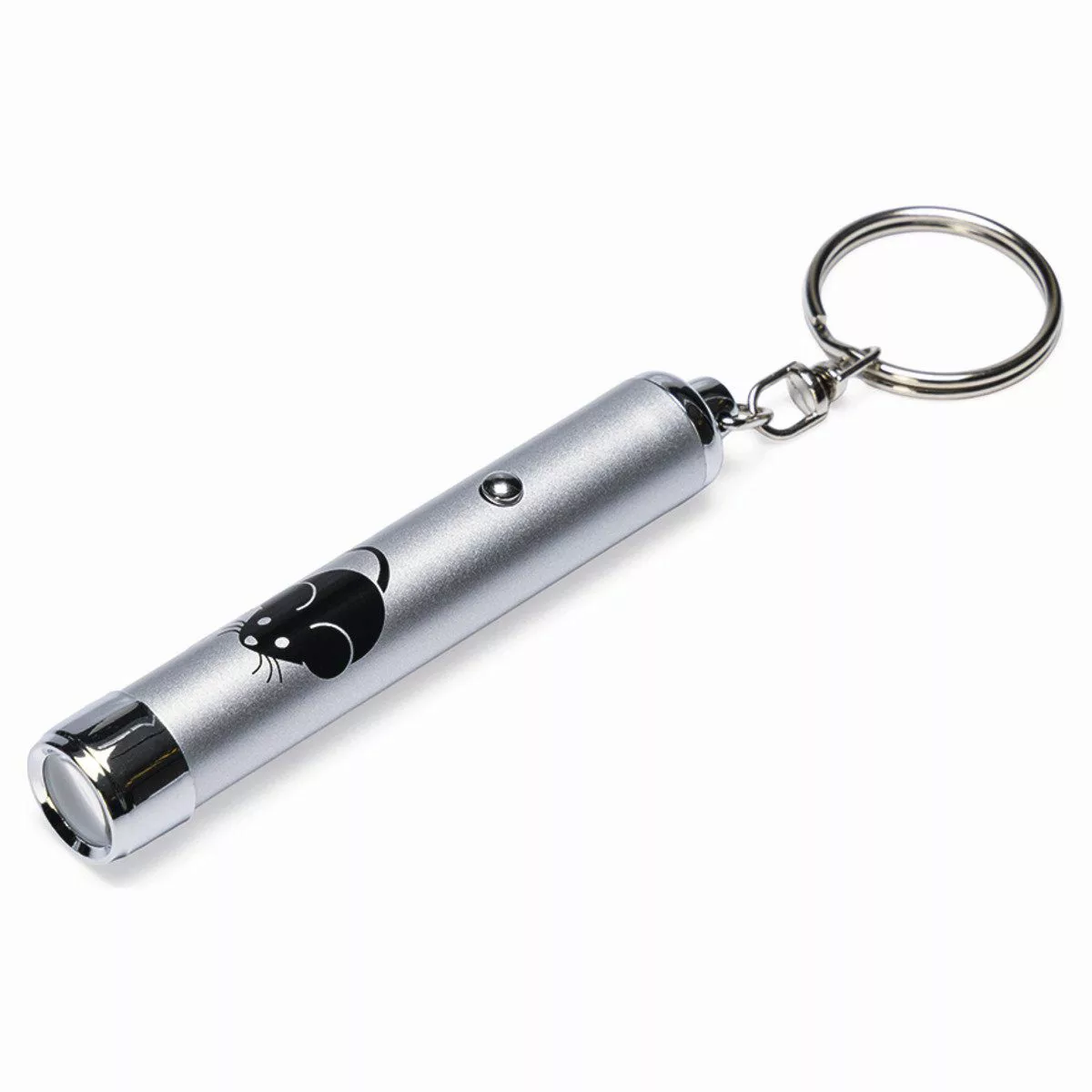 Beeztees Tier-Intelligenzspielzeug Katzenspielzeug Laserlicht Mouse silber günstig online kaufen