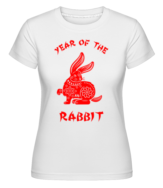 Chinese Zodiac Year Of The Rabbit · Shirtinator Frauen T-Shirt günstig online kaufen