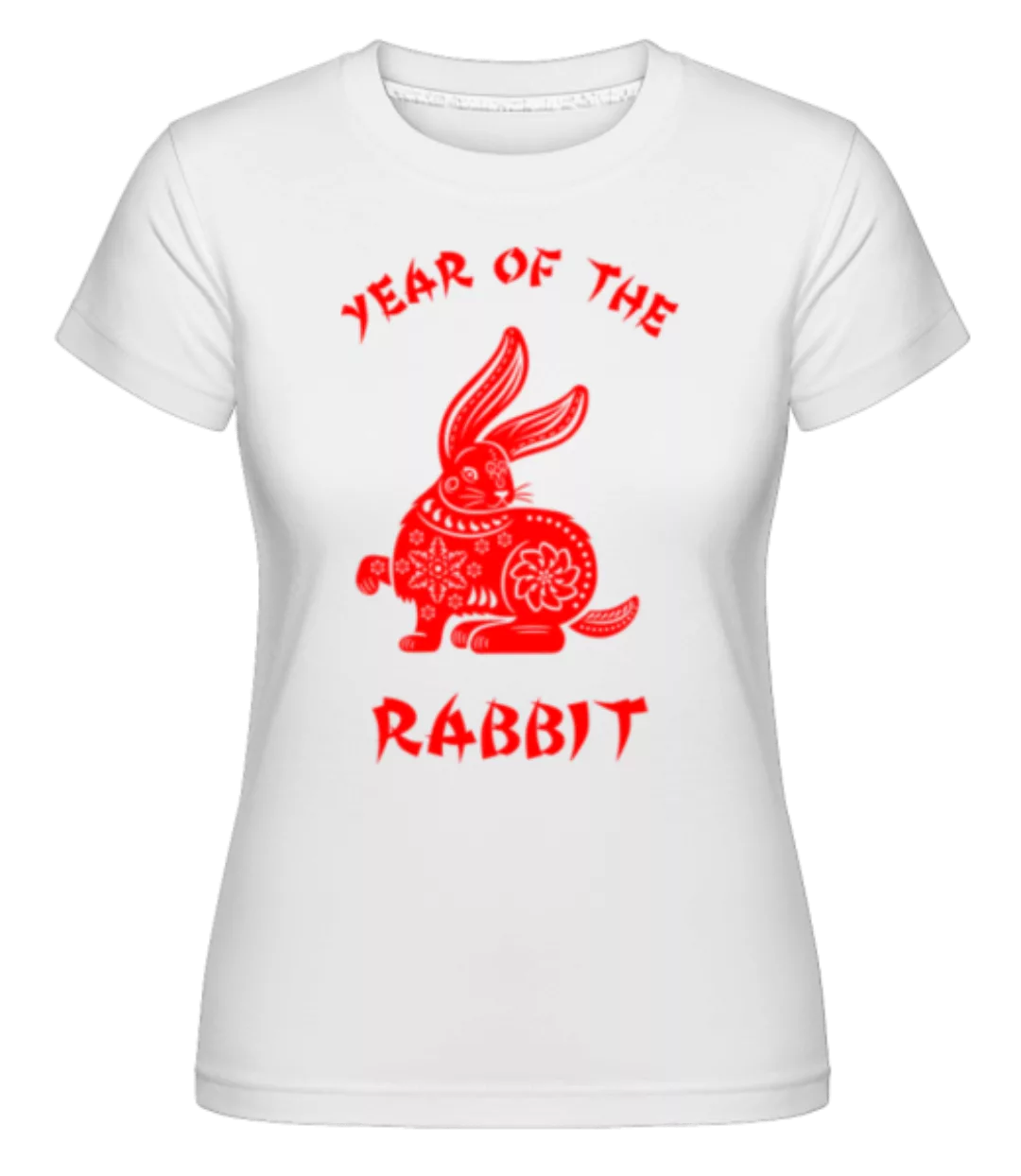 Chinese Zodiac Year Of The Rabbit · Shirtinator Frauen T-Shirt günstig online kaufen