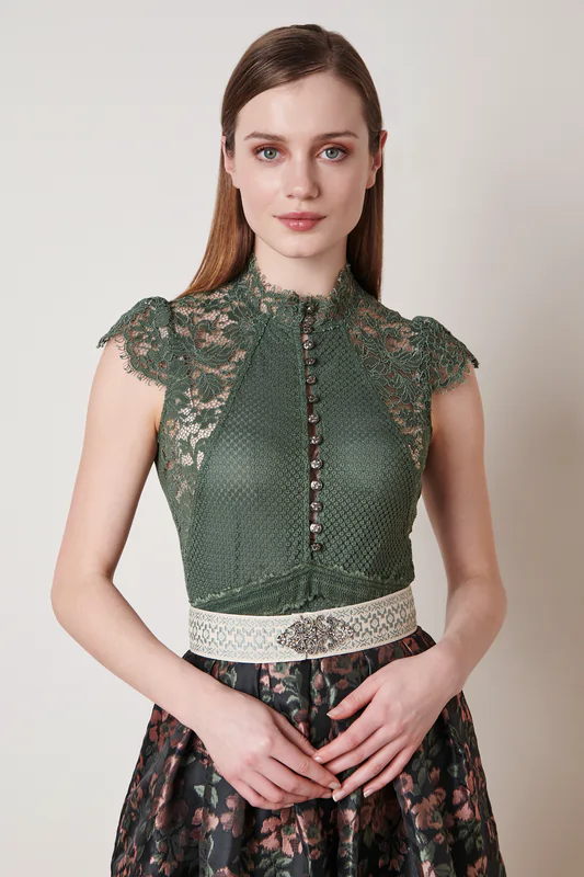 KRÜGER COLLECTION Body Trachtenshirt 'Millie' mit günstig online kaufen